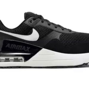 Nike Air Max Black and White Athletic Shoes